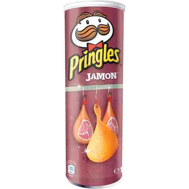 Patatas PRINGLES Jamon Tubo 165 GR | Cash Borosa