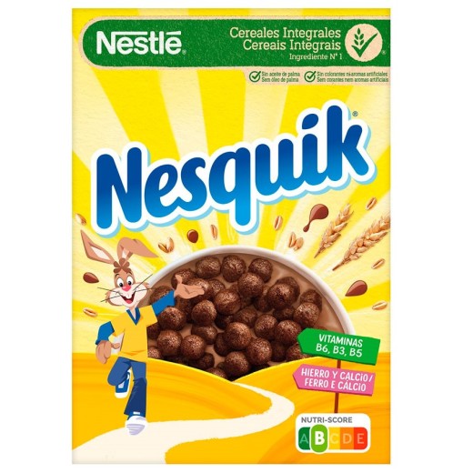 Cereales NESQUIK Chocolate 375 GR | Cash Borosa
