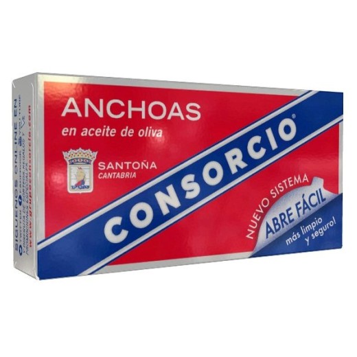 Anchoa en Aceite de Oliva CONSORCIO Santoña 50 GR | Cash Borosa