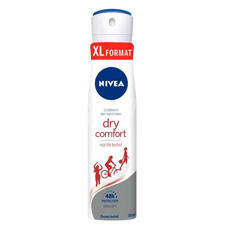 Desodorante NIVEA Woman Dry Comfort 200 ML | Cash Borosa