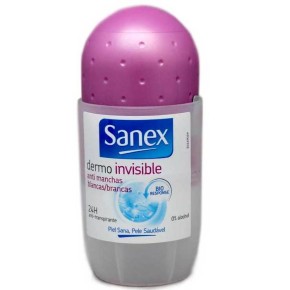 Desodorante Roll-On SANEX Dermo Invisible 50 ML | Cash Borosa