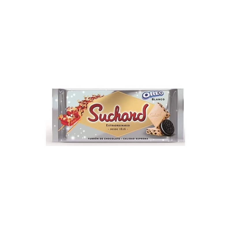 Turron SUCHARD White Oreo 230Gr | Cash Borosa