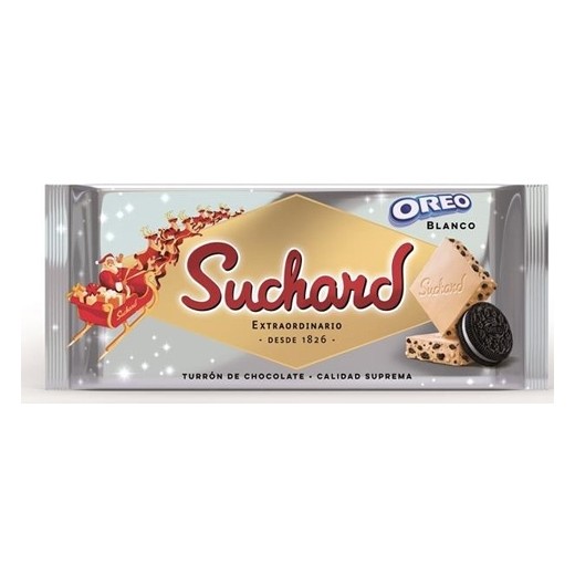 Turron SUCHARD White Oreo 230Gr | Cash Borosa