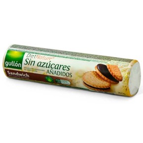 Galleta GULLON Sandwich Chocolate Zero Azucar  250 GR | Cash Borosa