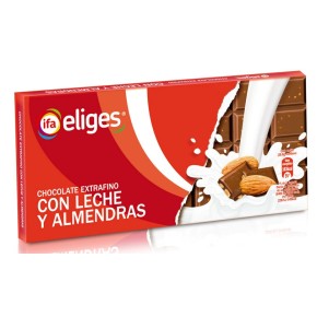 Chocolate con Leche y Almendras  IFA 150 GR