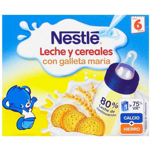 Papilla Liquida NESTLE Galleta 2 X 250 ML | Cash Borosa