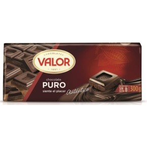 Chocolate VALOR 250 Gr Puro Almendras | Cash Borosa