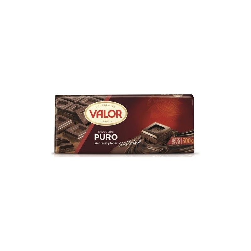 Chocolate Negro VALOR 300 Gr  | Cash Borosa