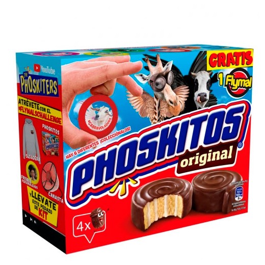 Phoskitos Original Pack- 4 Ud 160 Gr | Cash Borosa