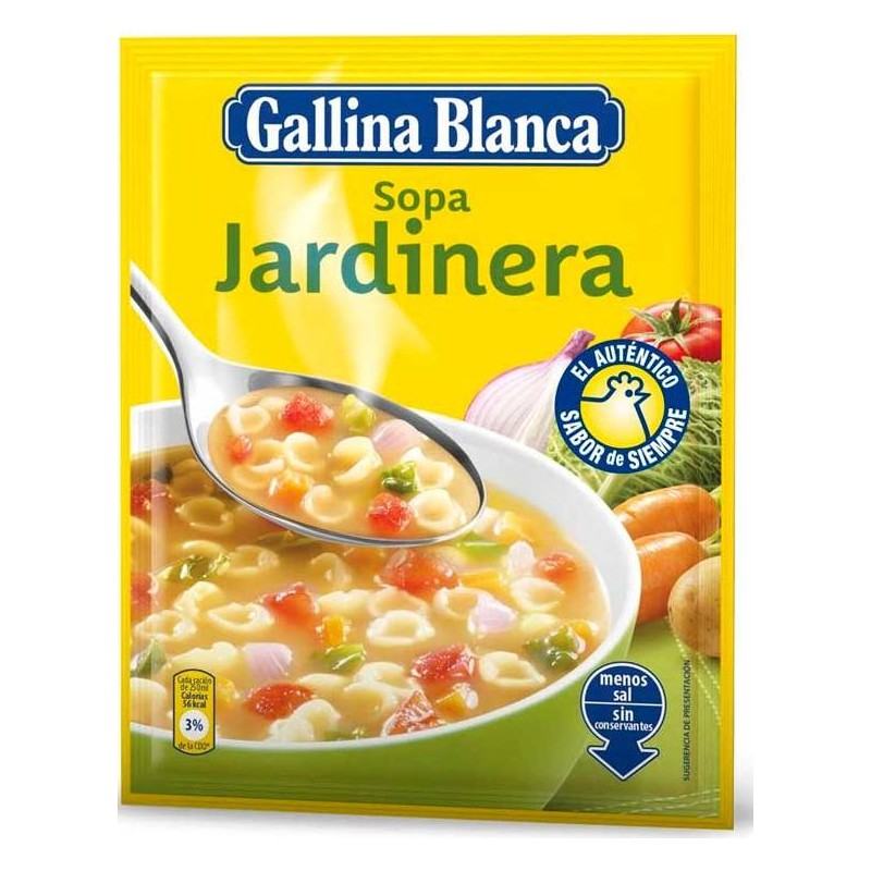 Sopa Jardinera Gallina  Blanca | Cash Borosa