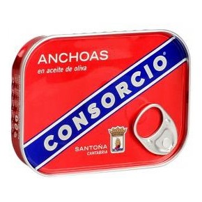 Anchoa en Aceite de Oliva CONSORCIO Santoña 50 GR | Cash Borosa