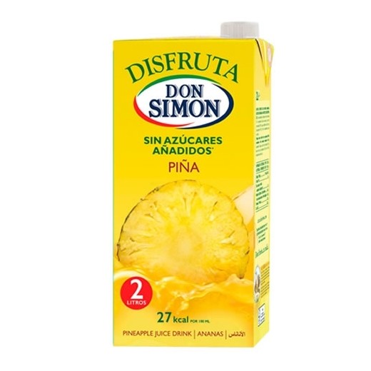 Nectar de Piña Disfruta Sin Azucares  DON SIMON 2 L | Cash Borosa