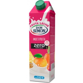 Fruta + Leche Multifrutas DON SIMON Zero 1 L
