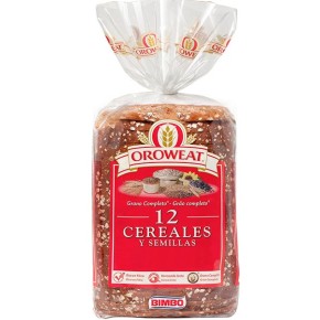 Pan Molde Oroweat BIMBO 12 Cereales 550 GR