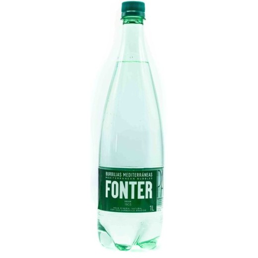 Agua con Gas FONTER 1 L | Cash Borosa