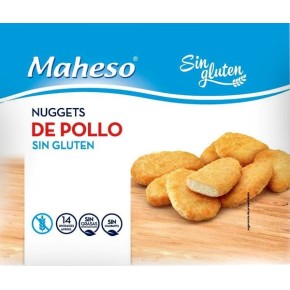 Nuggets de Pollo MAHESO Sin Gluten 300 GR