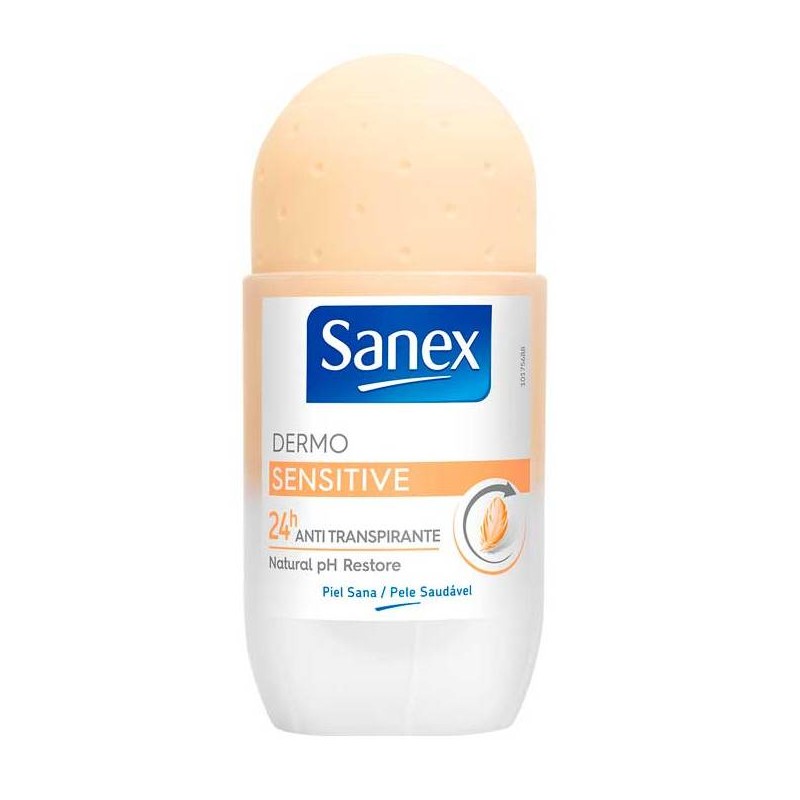Desodorante Roll-On SANEX Dermo Sensitive 50 Ml | Cash Borosa
