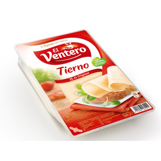 Queso Lonchas El VENTERO  Tierno Original 160 GR | Cash Borosa