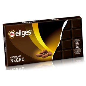 Chocolate Negro con Almendras NESTLE Intenso 123 GR | Cash Borosa