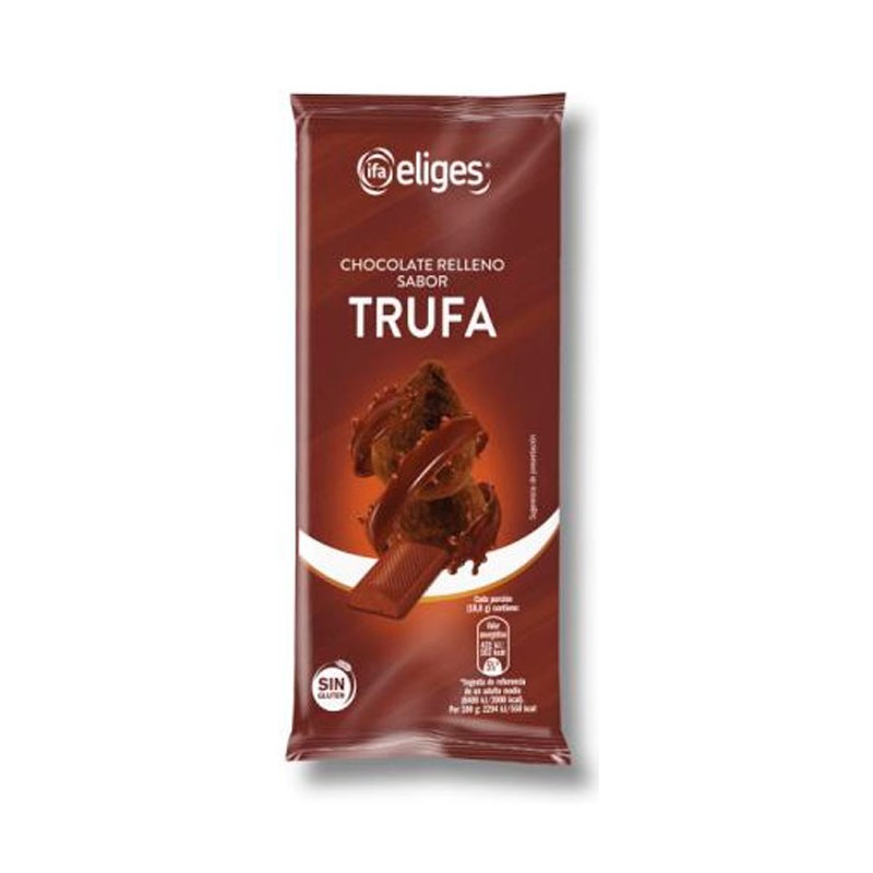 Chocolate Relleno de Trufa IFA 100 GR | Cash Borosa