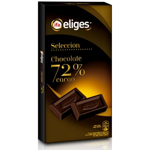 Chocolate Negro 72% IFA 100 Gr | Cash Borosa