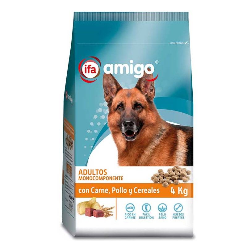 Ani.Perro Pienso IFA 4 KG Carne,Pollo,C | Cash Borosa