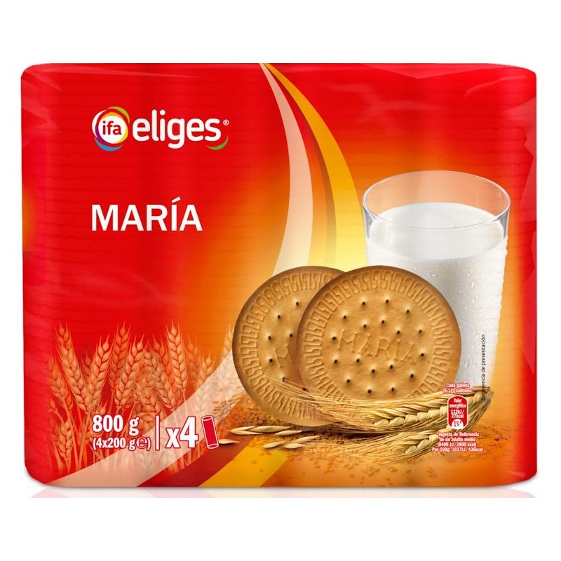 Galleta Maria IFA  800 GR | Cash Borosa