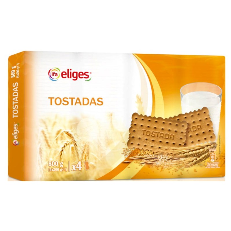 Galleta Tostada IFA  800 GR | Cash Borosa