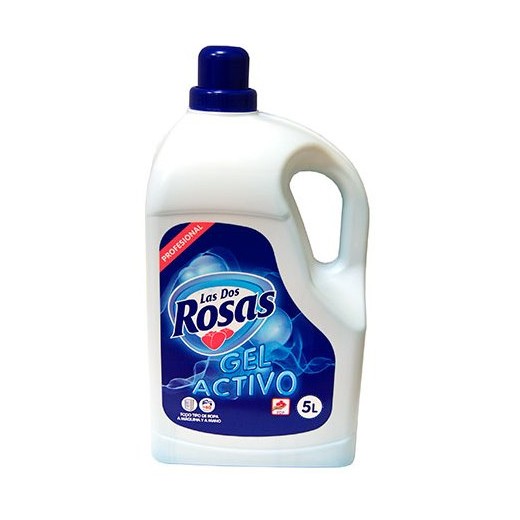 Detergente Ropa 2 Rosas 5 L Gel Activo 60 Dosis | Cash Borosa