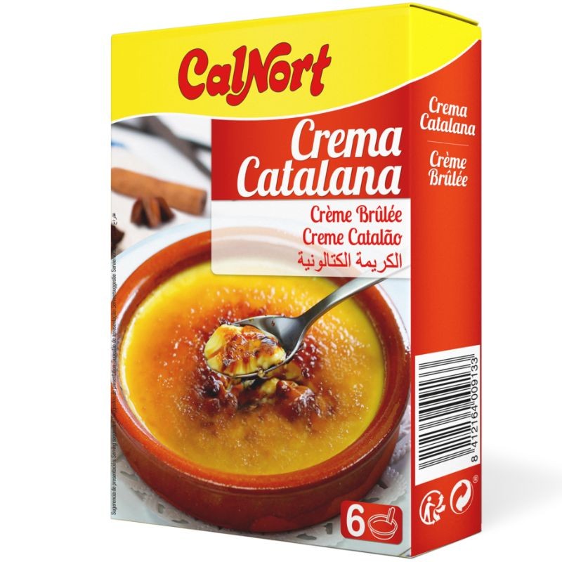 Preparado De Crema Catalana CALNORT 120 Gr | Cash Borosa