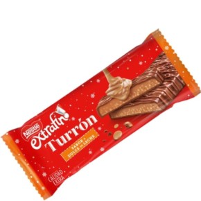 Turron de Chocolate Extrafino Dulce de Leche NESTLE 215 GR