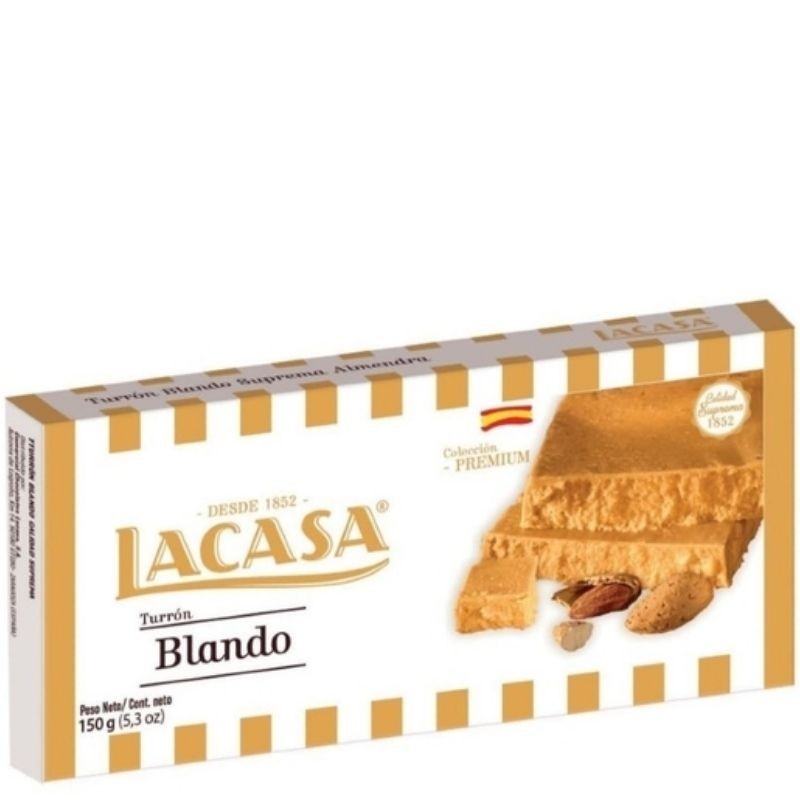 Turron Blando Almendra LACASA 150 G | Cash Borosa