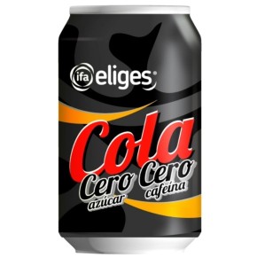 Refresco Cola Zero Zero IFA Lata 33 CL