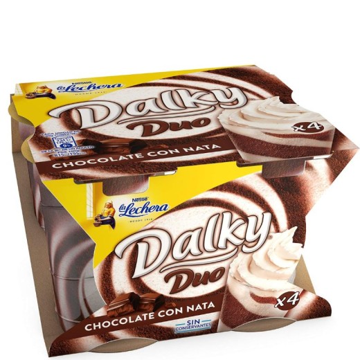 Copa Duo Chocolate LA LECHERA Dalky  X4 | Cash Borosa