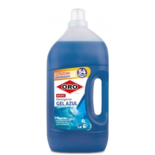 Detergente Ropa ORO Active Azul  3.9 L 60 Dosis | Cash Borosa