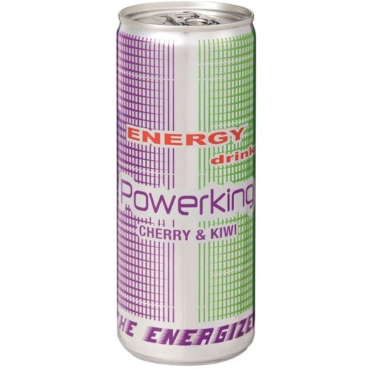 Bebida Energetica POWER KING Cherry y Kiwi 250 ML | Cash Borosa