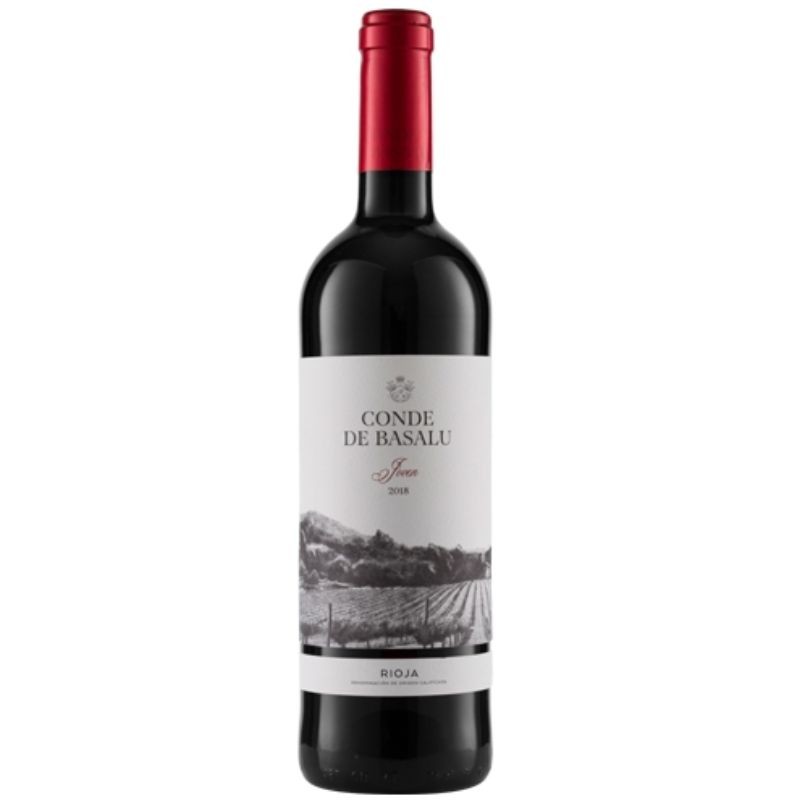 Vino Tinto D.O. Rioja CONDE DE BASALU Joven 75 CL | Cash Borosa