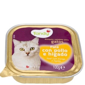Ani. Gato Tarrina TANDY 100 GR Pate con Pollo | Cash Borosa