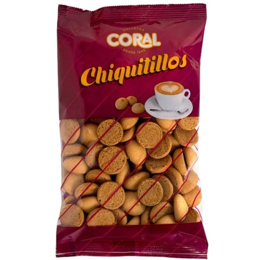 Galletas Chiquitillos CORAL 250 Gr | Cash Borosa