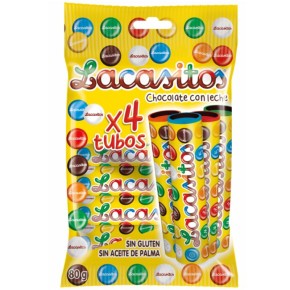 Tubo Lacasitos Pack 4 UND | Cash Borosa