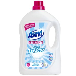 Detergente Ropa ASEVI 3 L Puro Frescor 40+4Lav | Cash Borosa