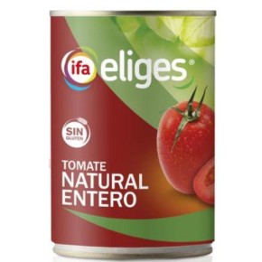 Tomate Natural Entero  IFA Lata 390 GR
