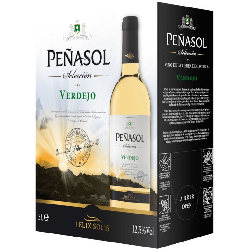 Vino Blanco Airen PEÑASOL Bag & Box 3 L | Cash Borosa