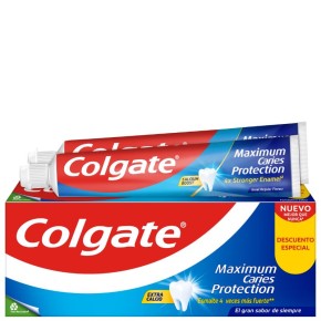 Dentifrico COLGATE Proteccion Caries Pack 2 UND x 75 ML