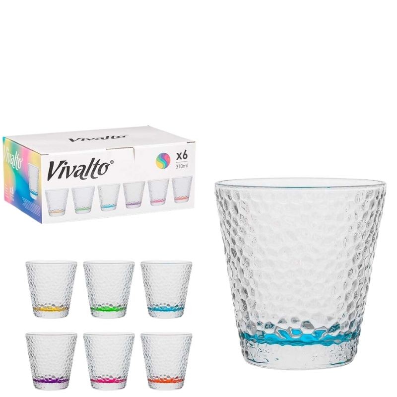 Vaso Base Colores 310 ML UND | Cash Borosa