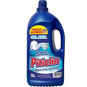 Detergente PITICLIN Gel Azul 69 Dosis 5L