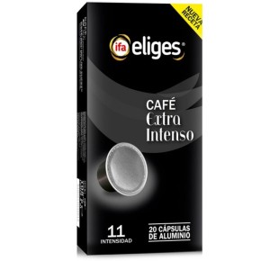 Capsulas Cafe Aluminio IFA Nespresso Extra Intenso 20U | Cash Borosa