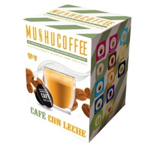Capsulas Cafe MUSHU Dolce Gusto Cafe con Leche  40+8 Caps | Cash Borosa