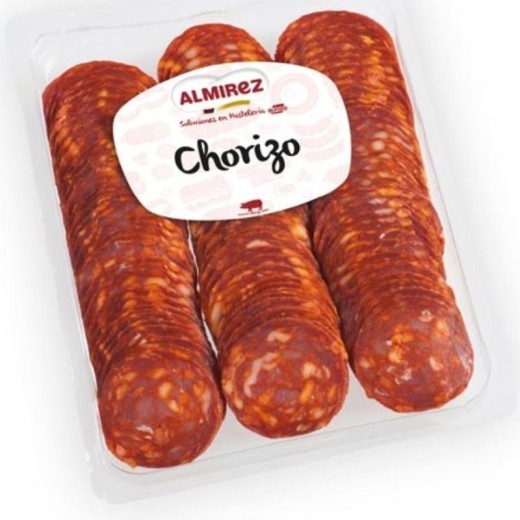 Chorizo Extra Lonchas ALMIREZ 500 GR | Cash Borosa