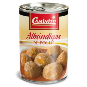 Albondigas de Pollo en Salsa SEDA  1/2 Kg